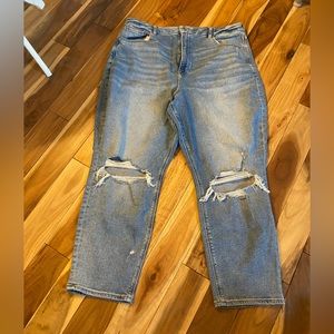 American eagle curvy mom jean